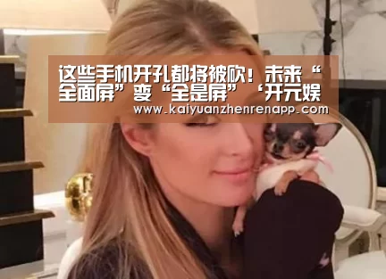 这些手机开孔都将被砍!未来“全面屏”变“全是屏”‘开元娱乐’(图3) 开元真人
